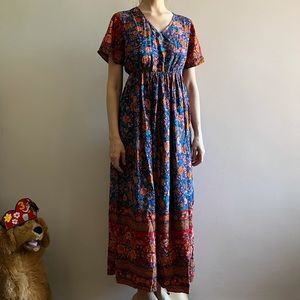 Unlabeled Boho Floral Dress